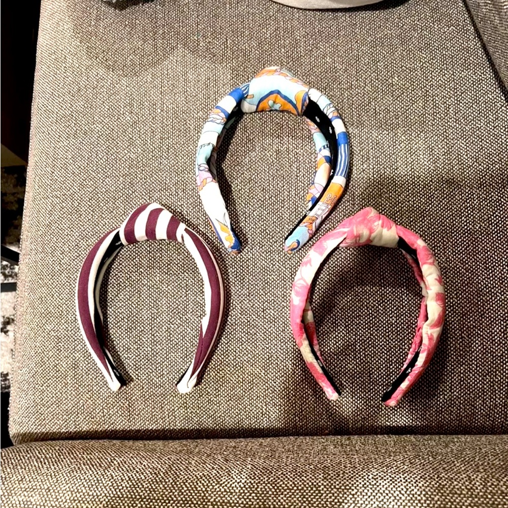 Lele Sadoughi Headband Bundle Including Loveshackfancy And Solid And Striped